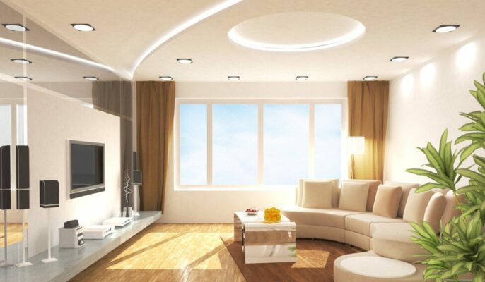 Drawing Room False Ceiling Services at Best Price in Kolkata | Reflections