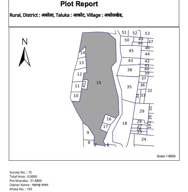 City Survey Map Maharashtra Bhunaksha Maharashtra : Check Land Survey Maps Online In Maharashtra