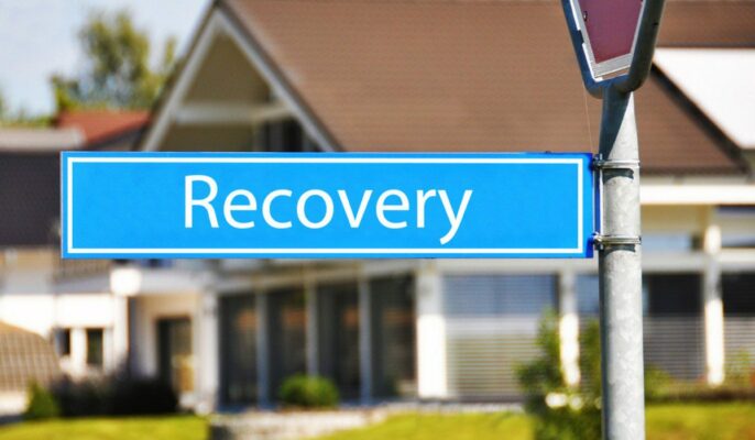 Which segment will lead real estate recovery post-COVID-19 and how long will it take?