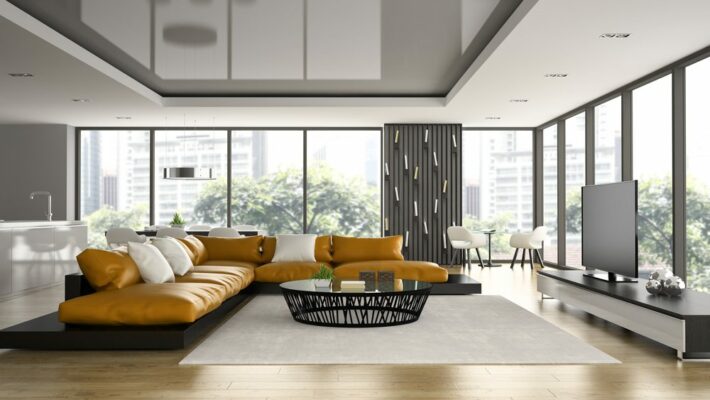 living room pop design photo 18