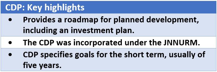 What are Comprehensive Development Plans (CDPs)?