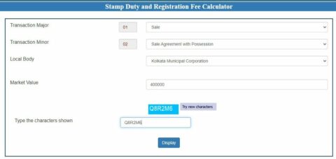 Stamp Duty, Registration Fee on property in West Bengal 2024
