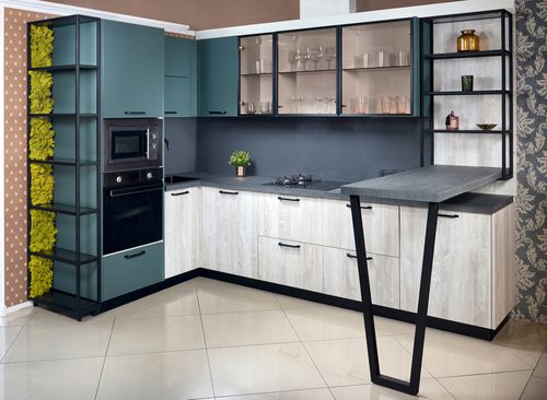 Modular kitchen deals crockery unit