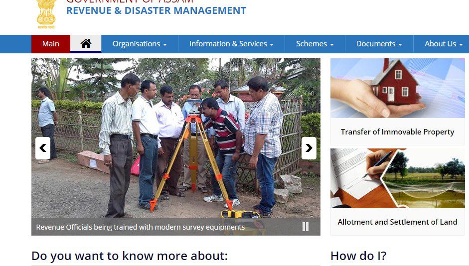 Dharitree Assam View Assam Land Record on ILRMS Assam