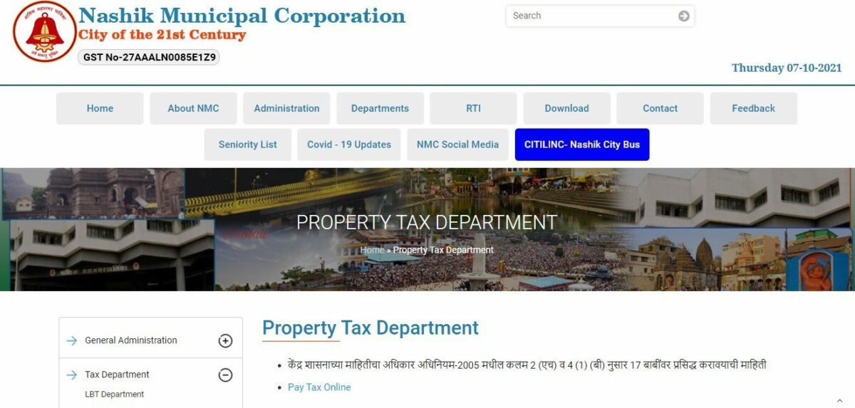 Nashik Property Tax All you should know