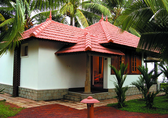 Traditional houses in Kerala