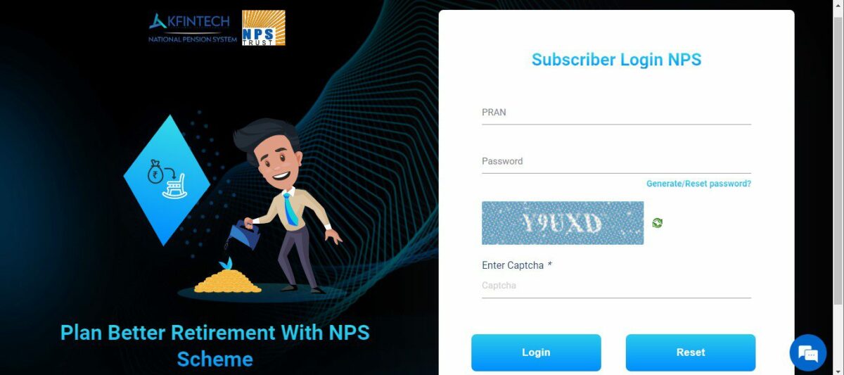 NPS login National Pension Scheme Login Explained