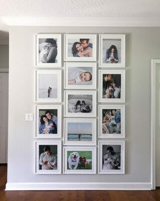 Gallery Wall Decoration Ideas For Your Home That You Can Try 03 319x400 