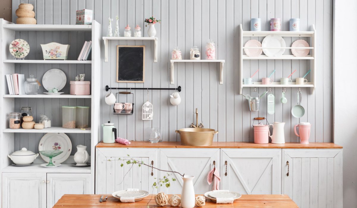 modern kitchen rack design