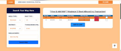 Bhunaksha Bihar 2025 How to check Bhulekh land map in Bihar online
