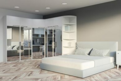 Corner Wardrobe Designs: 20 Wardrobe Ideas For Your Bedroom