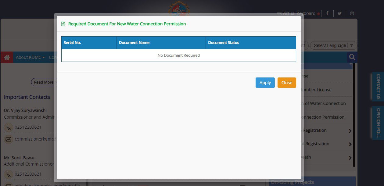 KDMC Online Services Know How to Pay Property Tax, Water Tax & more