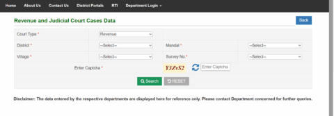 How to check Pahani or Adangal on Maa Bhoomi Telangana