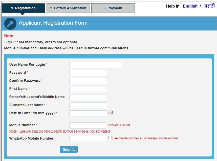 Aurangabad MHADA lottery