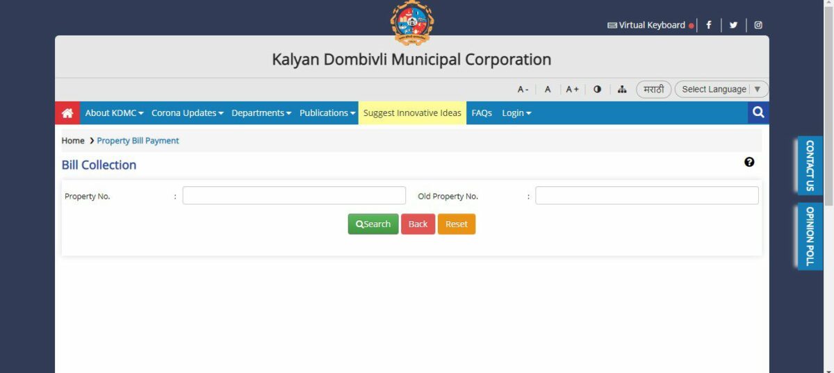KDMC Online Services Know How to Pay Property Tax, Water Tax & more