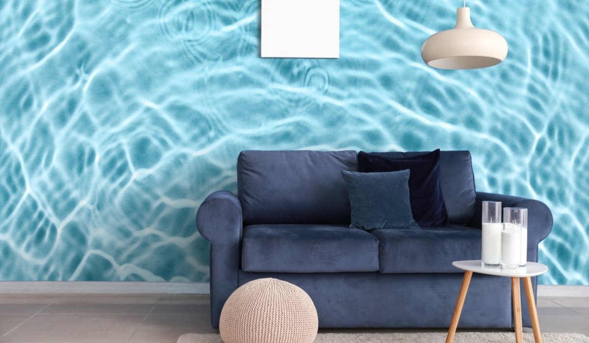 teal wallpaper designs