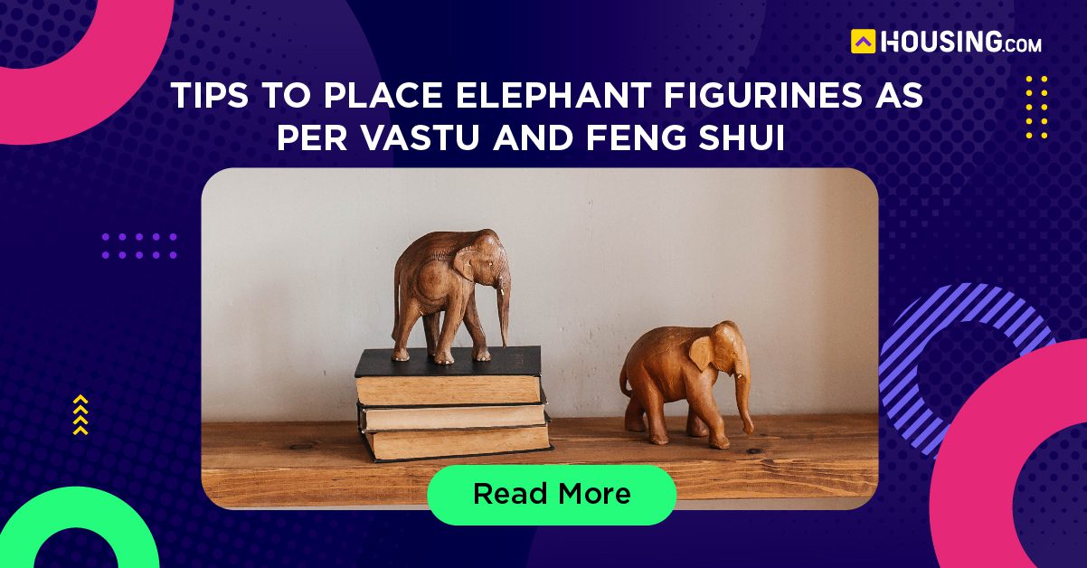 Where should you place elephant statue at home as per Vastu?
