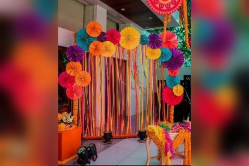 Haldi, mehendi and sangeet decoration ideas at home