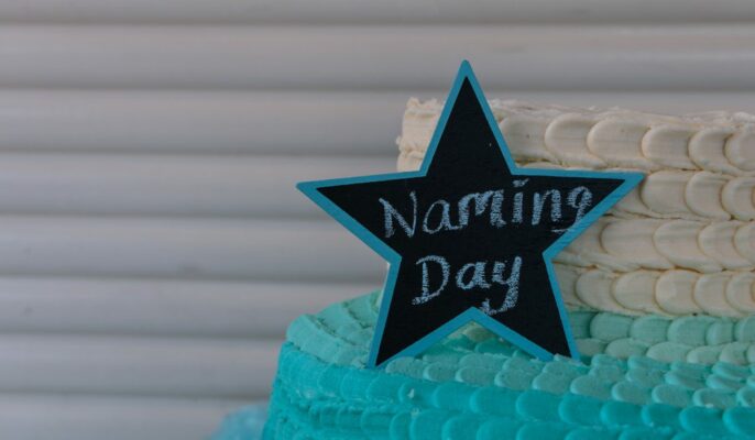 Homemade naming ceremony decoration at home ideas