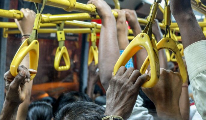 460 bus route: Badarpur Border to Minto Road Terminal