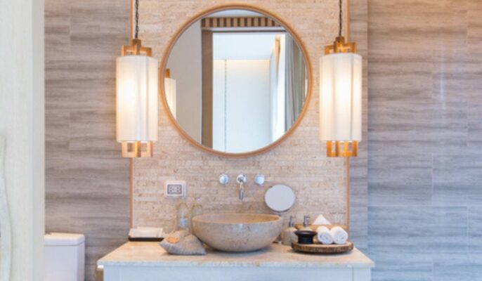 Bathroom lights: Different types with images