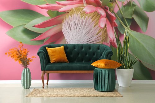 Fresh green colour in your home decor for a fresh look