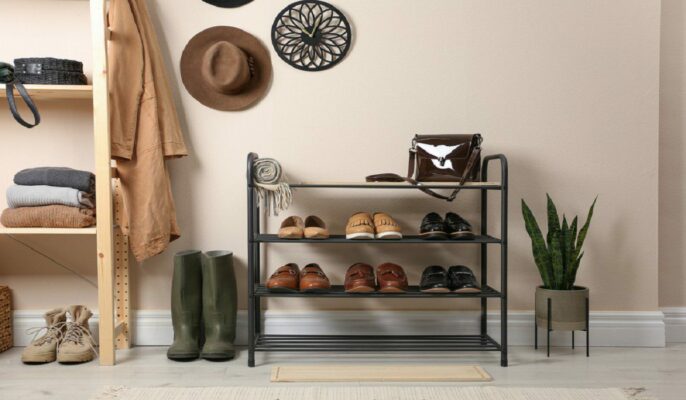 Space-savings shoe rack designs in 2023