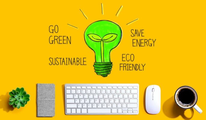 Design principles for environment-friendly and cost-effective offices