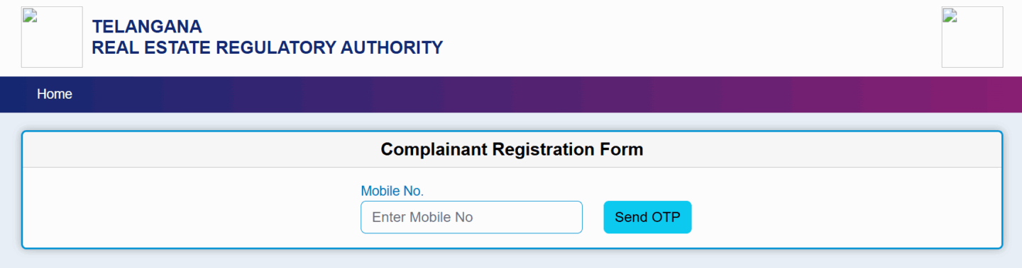 A new page will open. Login using user ID and password. New users will have to register by clicking on ‘new complainant registration’ 
