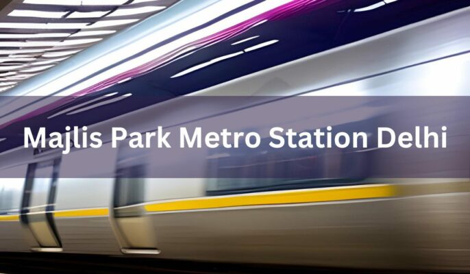 Majlis Park Metro Station Delhi