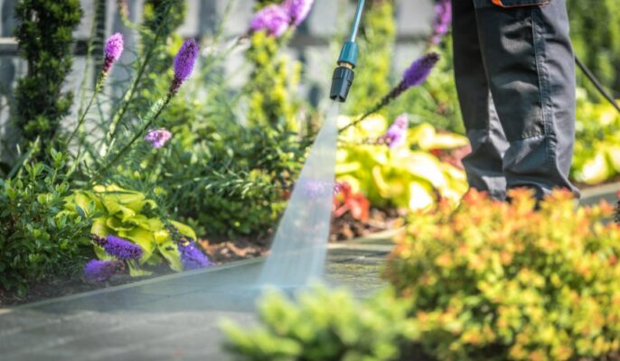 How to power wash your home?