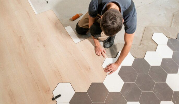 how to install parquet tiles in your home
