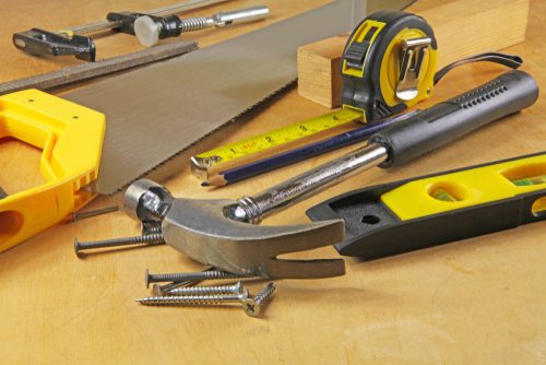 How to install overhead cabinets?