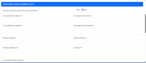 How to search projects and file complaints on RERA Rajasthan?

