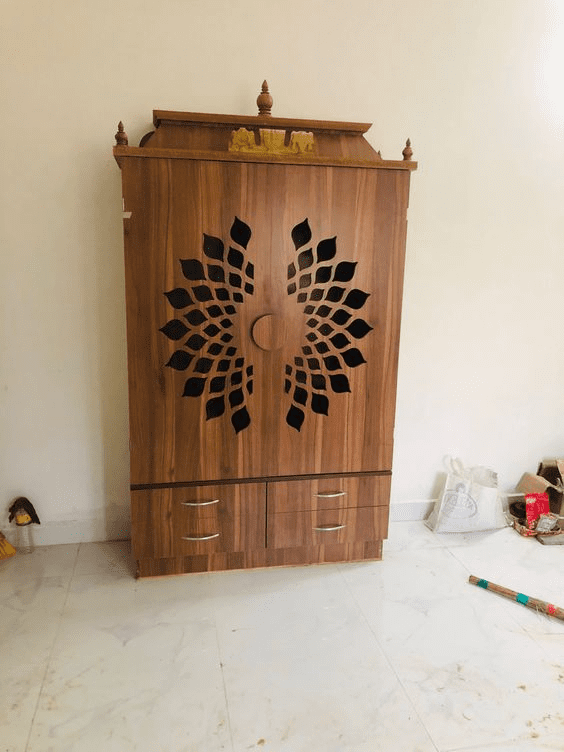 Trending pooja room door design ideas