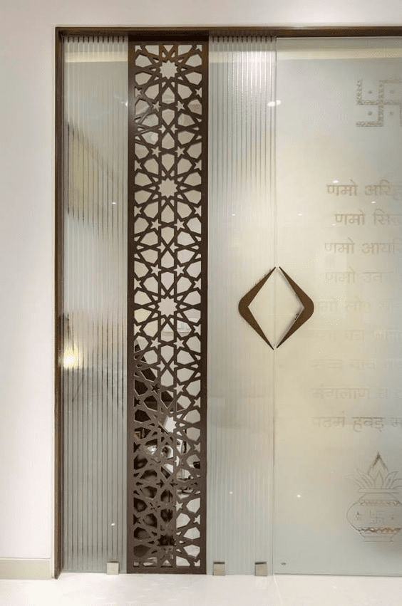 Trending pooja room door design ideas