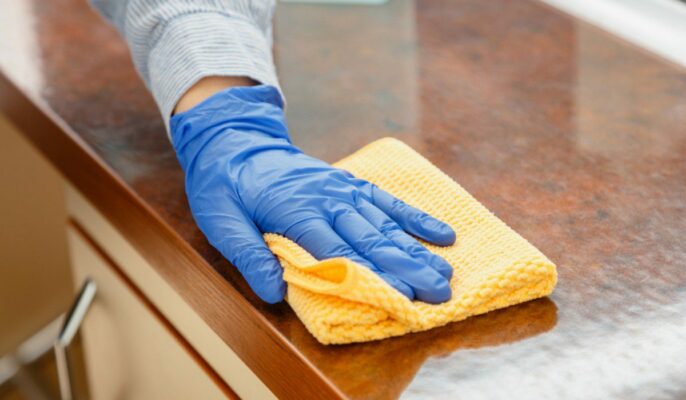 How to clean granite countertops?