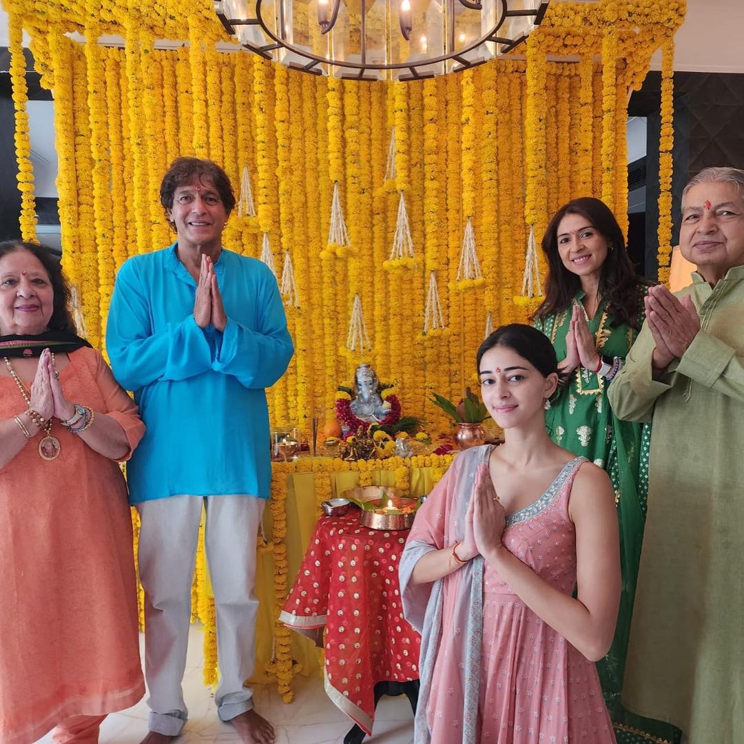 Ananya Pandey Ganpati