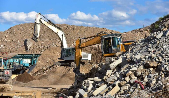 How to dispose of concrete?