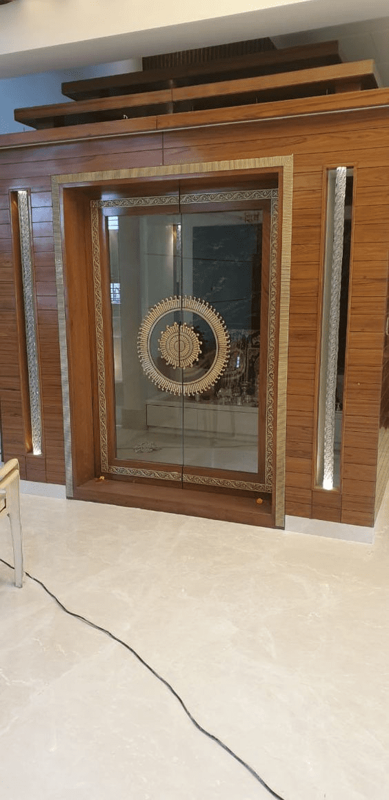Trending pooja room door design ideas