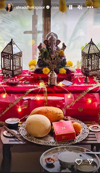 Shraddha Kapoor Ganpati