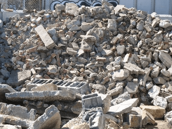 How to dispose of concrete?