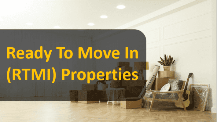 Ready To Move In (RTMI) Properties