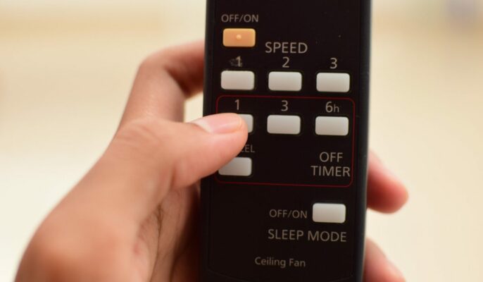 How to fix the ceiling fan remote control?