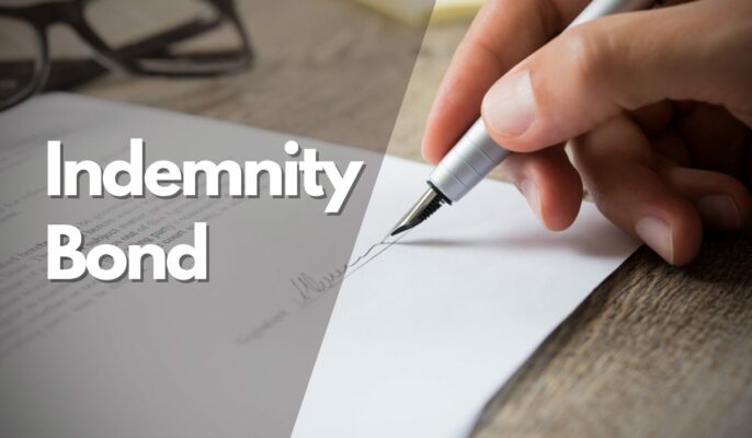 What is an indemnity bond? When is it used in real estate?
