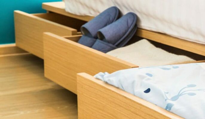 under bed storage