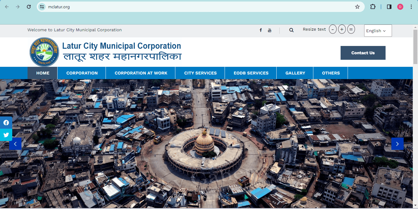 How to pay property tax in Latur?