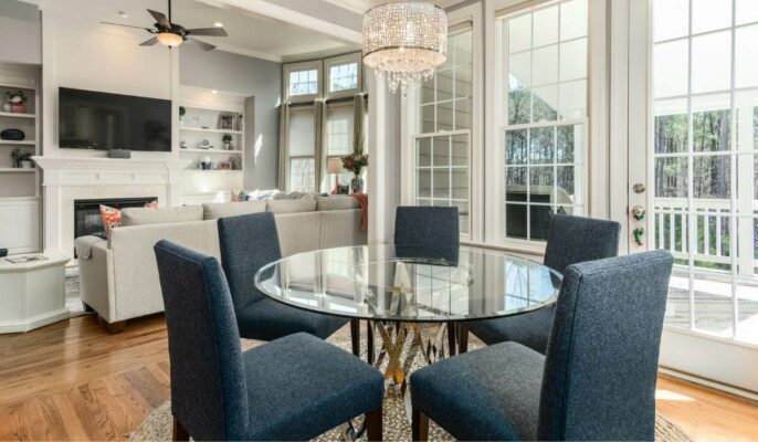 modern dining table