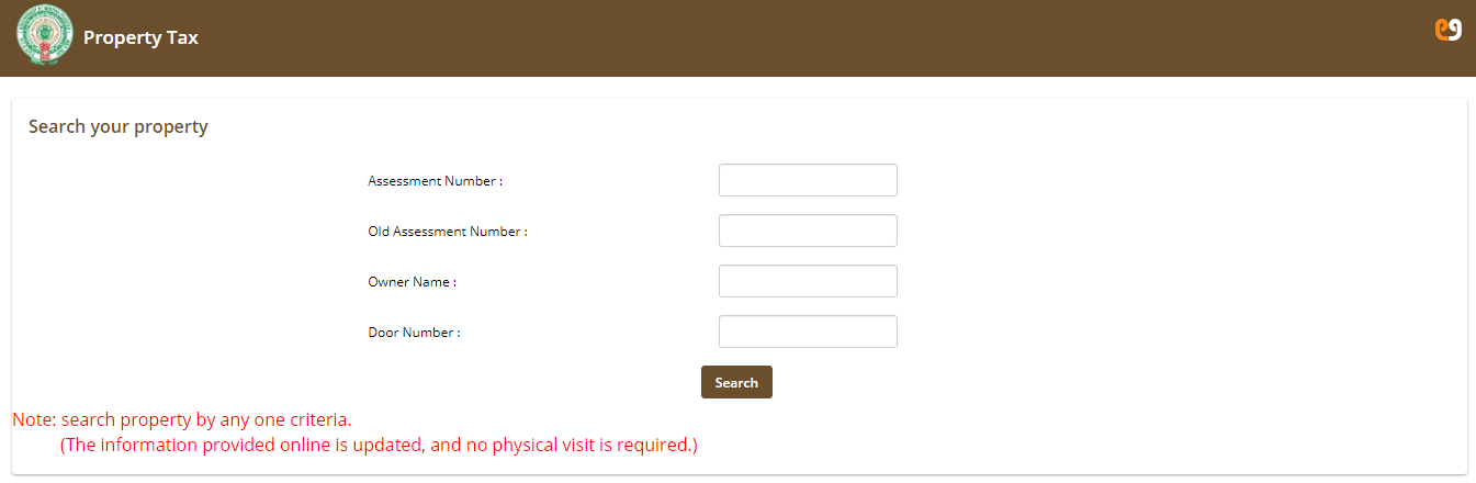 How to pay property tax in Kadapa?