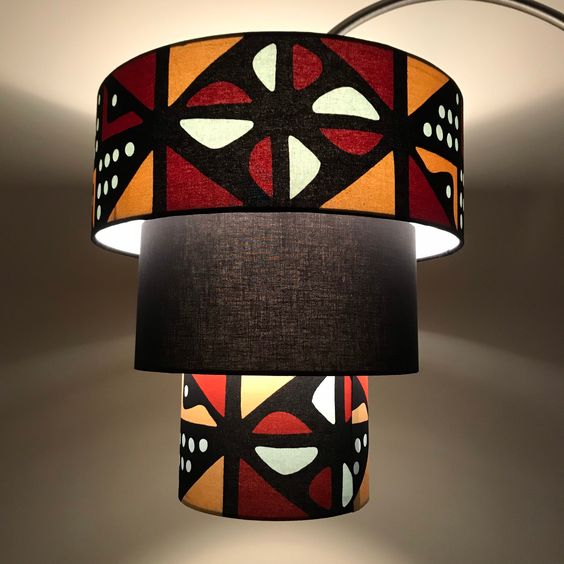 layered lampshade